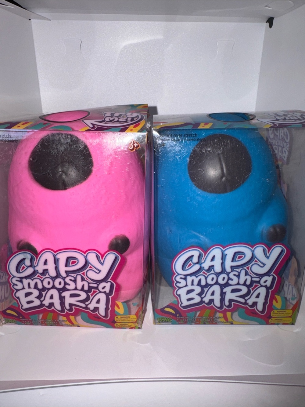 Smoosh-a-Bara Plush Squishy 2 pack